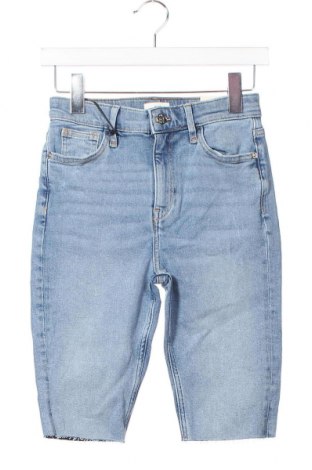 Pantaloni scurți de femei River Island, Mărime XS, Culoare Albastru, Preț 236,84 Lei