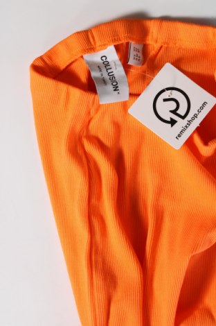 Pantaloni de femei Collusion, Mărime S, Culoare Portocaliu, Preț 26,84 Lei