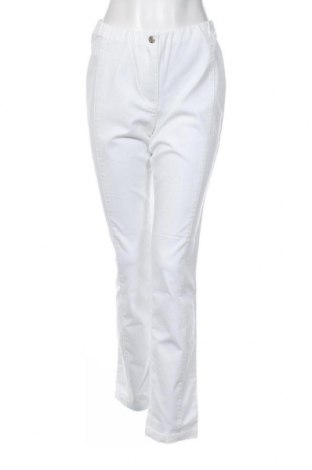 Γυναικείο παντελόνι Helena Vera, Μέγεθος M, Χρώμα Λευκό, Τιμή 5,38 €