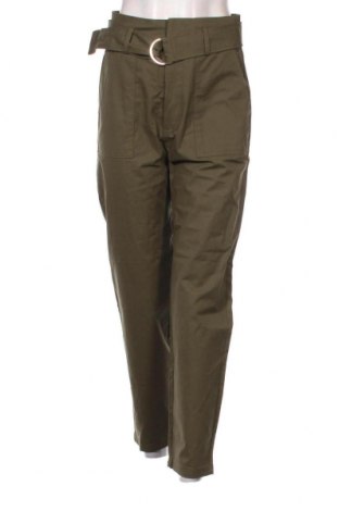 Дамски панталон Mango, Размер S, Цвят Зелен, Цена 68,00 лв.