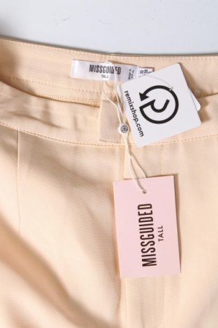 Pantaloni de femei Missguided, Mărime M, Culoare Galben, Preț 28,75 Lei