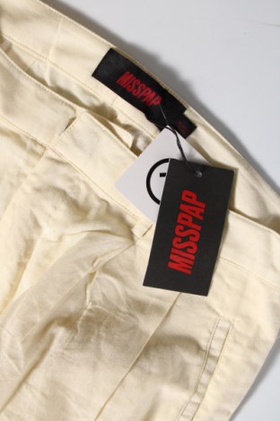Γυναικείο παντελόνι Misspap, Μέγεθος M, Χρώμα Εκρού, Τιμή 44,85 €