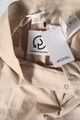 Дамски панталон Monki, Размер XL, Цвят Бежов, Цена 49,00 лв.