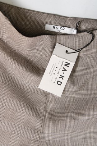 Γυναικείο παντελόνι NA-KD, Μέγεθος XS, Χρώμα  Μπέζ, Τιμή 44,85 €