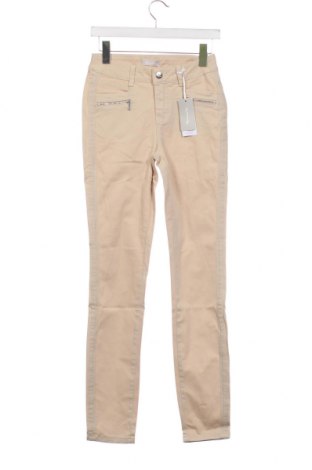 Дамски панталон Tamaris, Размер XS, Цвят Бежов, Цена 16,53 лв.