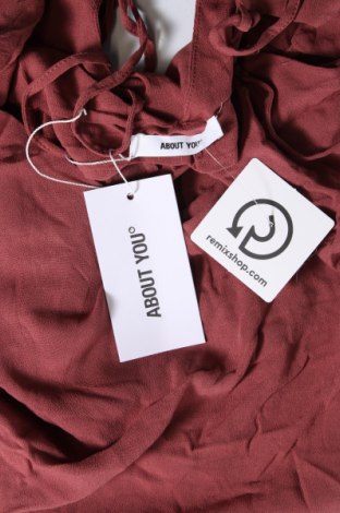 Γυναικείο αμάνικο μπλουζάκι About You, Μέγεθος S, Χρώμα Κόκκινο, Τιμή 5,85 €