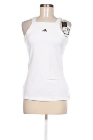 Γυναικείο αμάνικο μπλουζάκι Adidas, Μέγεθος M, Χρώμα  Μπέζ, Τιμή 40,72 €