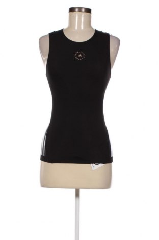 Γυναικείο αμάνικο μπλουζάκι Adidas By Stella McCartney, Μέγεθος XS, Χρώμα Μαύρο, Τιμή 17,07 €