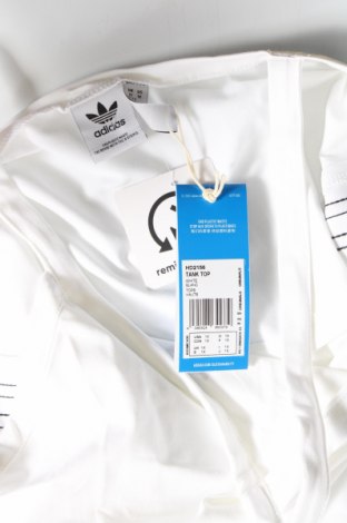 Γυναικείο αμάνικο μπλουζάκι Adidas Originals, Μέγεθος XL, Χρώμα Λευκό, Τιμή 11,03 €
