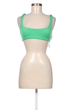 Γυναικείο αμάνικο μπλουζάκι Bershka, Μέγεθος XS, Χρώμα Πράσινο, Τιμή 2,92 €