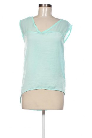 Γυναικείο αμάνικο μπλουζάκι Bershka, Μέγεθος S, Χρώμα Μπλέ, Τιμή 1,64 €