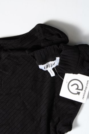 Γυναικείο αμάνικο μπλουζάκι Edited, Μέγεθος XS, Χρώμα Μαύρο, Τιμή 5,23 €