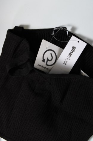 Γυναικείο αμάνικο μπλουζάκι Gina Tricot, Μέγεθος L, Χρώμα Μαύρο, Τιμή 4,18 €