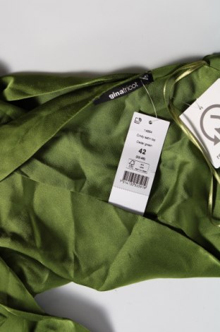 Γυναικείο αμάνικο μπλουζάκι Gina Tricot, Μέγεθος L, Χρώμα Πράσινο, Τιμή 13,92 €