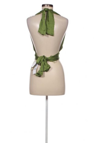 Γυναικείο αμάνικο μπλουζάκι Gina Tricot, Μέγεθος L, Χρώμα Πράσινο, Τιμή 13,92 €