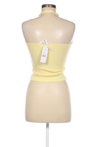 Γυναικείο αμάνικο μπλουζάκι Gina Tricot, Μέγεθος S, Χρώμα Κίτρινο, Τιμή 3,48 €