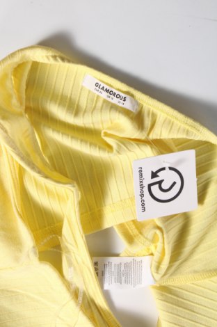 Γυναικείο αμάνικο μπλουζάκι Glamorous, Μέγεθος XL, Χρώμα Κίτρινο, Τιμή 2,99 €