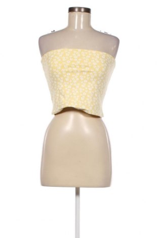 Γυναικείο αμάνικο μπλουζάκι Hollister, Μέγεθος L, Χρώμα Κίτρινο, Τιμή 3,14 €