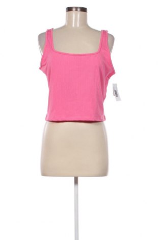 Damska koszulka na ramiączkach Hollister, Rozmiar XL, Kolor Różowy, Cena 20,87 zł