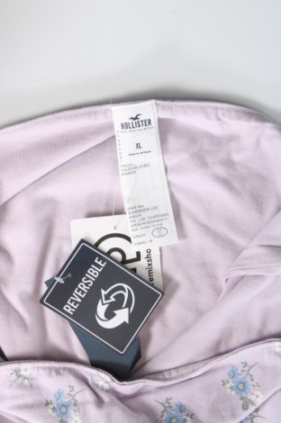 Γυναικείο αμάνικο μπλουζάκι Hollister, Μέγεθος XL, Χρώμα Βιολετί, Τιμή 2,84 €