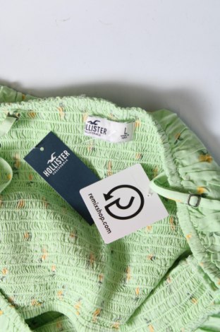 Γυναικείο αμάνικο μπλουζάκι Hollister, Μέγεθος L, Χρώμα Πράσινο, Τιμή 3,29 €