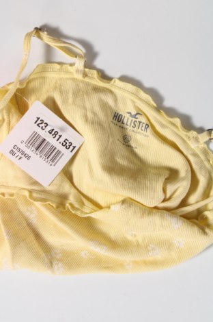 Γυναικείο αμάνικο μπλουζάκι Hollister, Μέγεθος XS, Χρώμα Κίτρινο, Τιμή 14,95 €