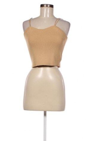 Γυναικείο αμάνικο μπλουζάκι Missguided, Μέγεθος XL, Χρώμα Καφέ, Τιμή 4,33 €