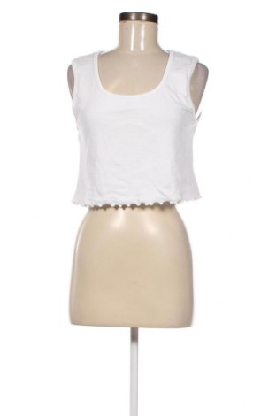 Damska koszulka na ramiączkach Missguided, Rozmiar XL, Kolor Biały, Cena 15,67 zł