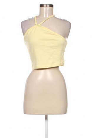 Γυναικείο αμάνικο μπλουζάκι Missguided, Μέγεθος M, Χρώμα Κίτρινο, Τιμή 4,11 €