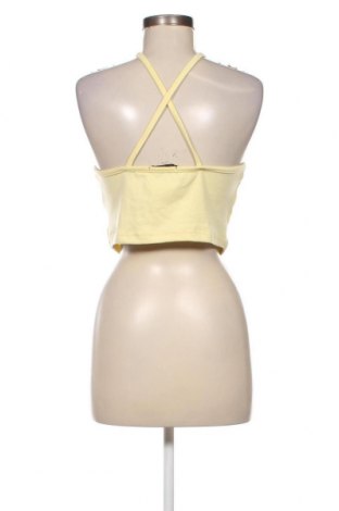 Γυναικείο αμάνικο μπλουζάκι Missguided, Μέγεθος M, Χρώμα Κίτρινο, Τιμή 4,11 €