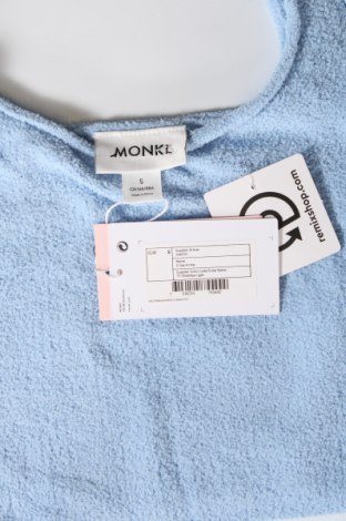 Γυναικείο αμάνικο μπλουζάκι Monki, Μέγεθος S, Χρώμα Μπλέ, Τιμή 2,84 €