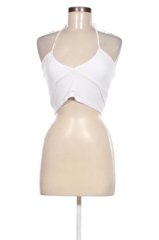 Γυναικείο αμάνικο μπλουζάκι Monki, Μέγεθος S, Χρώμα Λευκό, Τιμή 4,60 €