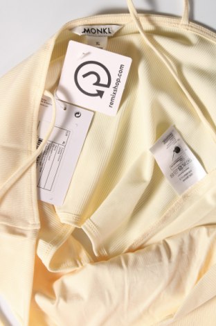 Tricou de damă Monki, Mărime XL, Culoare Galben, Preț 62,50 Lei