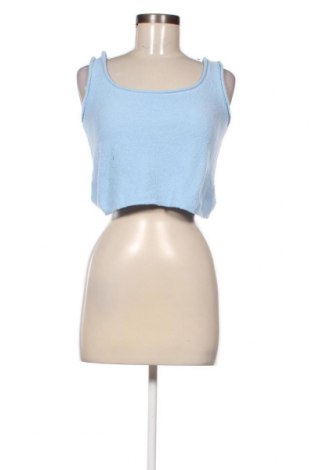 Γυναικείο αμάνικο μπλουζάκι Monki, Μέγεθος L, Χρώμα Μπλέ, Τιμή 2,35 €