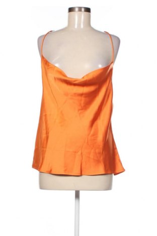 Γυναικείο αμάνικο μπλουζάκι Object, Μέγεθος L, Χρώμα Πορτοκαλί, Τιμή 4,49 €