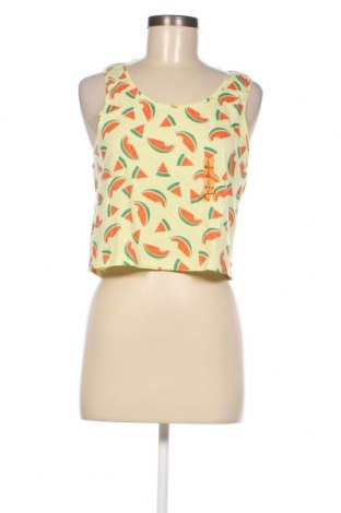 Γυναικείο αμάνικο μπλουζάκι Pull&Bear, Μέγεθος L, Χρώμα Πολύχρωμο, Τιμή 3,68 €