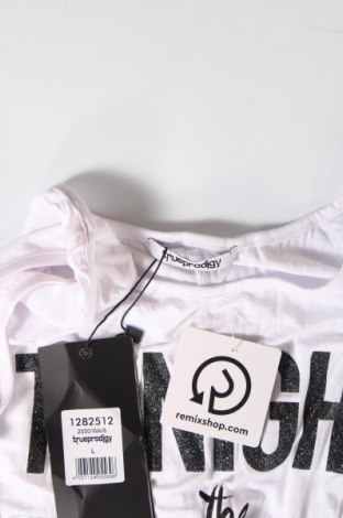 Γυναικείο αμάνικο μπλουζάκι Trueprodigy, Μέγεθος L, Χρώμα Λευκό, Τιμή 3,86 €