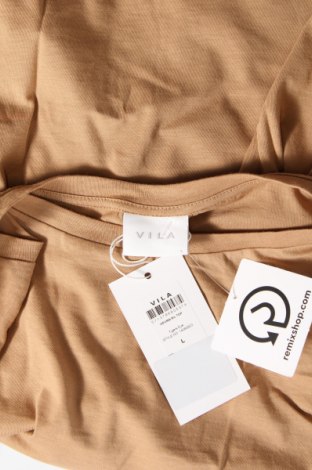 Γυναικείο αμάνικο μπλουζάκι VILA, Μέγεθος L, Χρώμα  Μπέζ, Τιμή 13,92 €