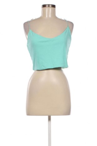 Γυναικείο αμάνικο μπλουζάκι Weekday, Μέγεθος L, Χρώμα Πράσινο, Τιμή 3,03 €