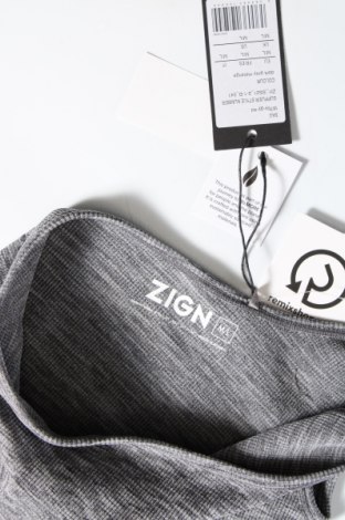 Γυναικείο αμάνικο μπλουζάκι Zign, Μέγεθος M, Χρώμα Γκρί, Τιμή 3,29 €