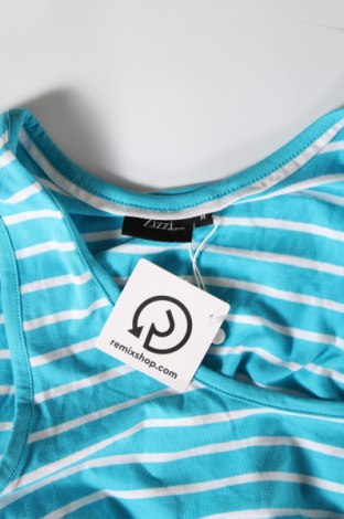Γυναικείο αμάνικο μπλουζάκι Zizzi, Μέγεθος M, Χρώμα Μπλέ, Τιμή 4,59 €