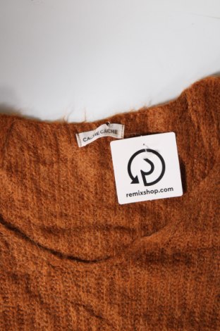 Дамски пуловер Cache Cache, Размер S, Цвят Кафяв, Цена 4,35 лв.