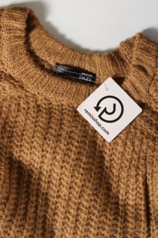 Дамски пуловер DAZY, Размер L, Цвят Кафяв, Цена 11,04 лв.