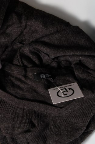 Дамски пуловер F&F, Размер M, Цвят Сив, Цена 6,09 лв.