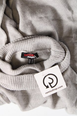 Γυναικείο πουλόβερ Jennyfer, Μέγεθος S, Χρώμα Γκρί, Τιμή 2,87 €