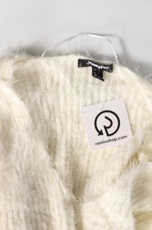 Γυναικείο πουλόβερ Jennyfer, Μέγεθος L, Χρώμα Λευκό, Τιμή 3,05 €
