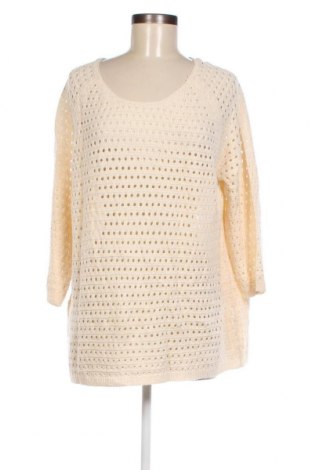 Γυναικείο πουλόβερ Laura T., Μέγεθος L, Χρώμα Εκρού, Τιμή 2,15 €
