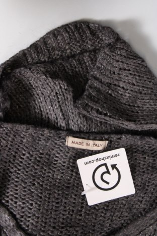 Дамски пуловер Made In Italy, Размер L, Цвят Сив, Цена 4,35 лв.