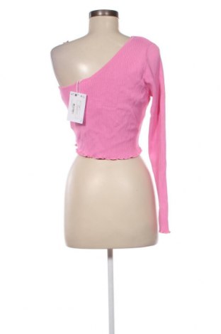Дамски пуловер Monki, Размер L, Цвят Розов, Цена 6,86 лв.