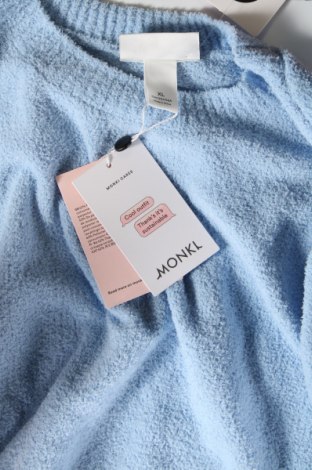 Дамски пуловер Monki, Размер XL, Цвят Син, Цена 9,31 лв.